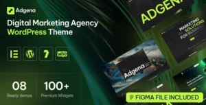 Adgena – Digital Marketing Agency WordPress Theme