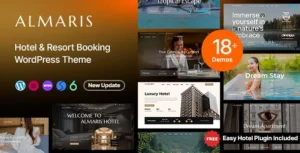 Almaris – Hotel Booking WordPress Theme