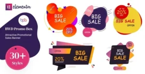 BWD Promo Box  – Elementor Addons