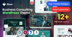 Bixoo – Business Consulting WordPress Theme