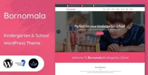 Bornomala – Kindergarten & School WordPress Theme