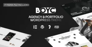 Boyc – Creative Agency Portfolio WordPress Theme