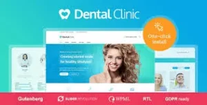 Dental Clinic – Medical and Dentist WordPress Theme