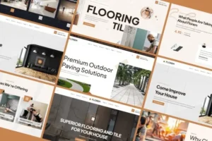 Florem  – Tiling & Flooring WordPress Theme