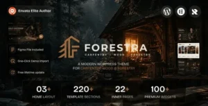 Forestra – Carpenter, Wood & Forestry WordPress Theme