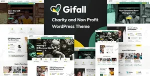 Gifall – Charity Non Profit WordPress Theme
