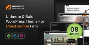 Heritage – Construction & Building WordPress Theme