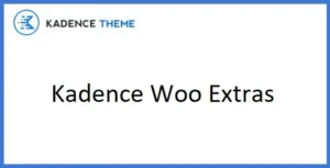 Kadence Shop Kit Woo Extras