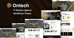 Ontech – IT Solutions Agency WordPress Theme