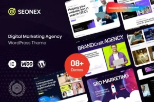 Seonex – Digital Marketing Agency WordPress Theme