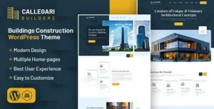 Callegari Builders – Buildings Construction WordPress Theme