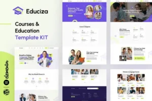 Educiza – Courses & Education WordPress Theme