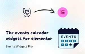 Events Widgets Pro