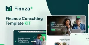 Finoza – Finance Consulting WordPress Theme