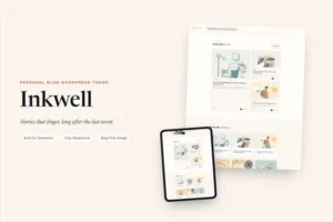 Inkwell – Personal Blog WordPress Theme