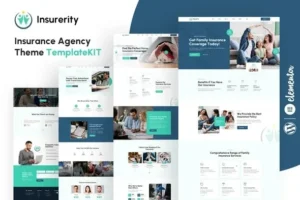 Insurerity – Insurance Agency WordPress Theme