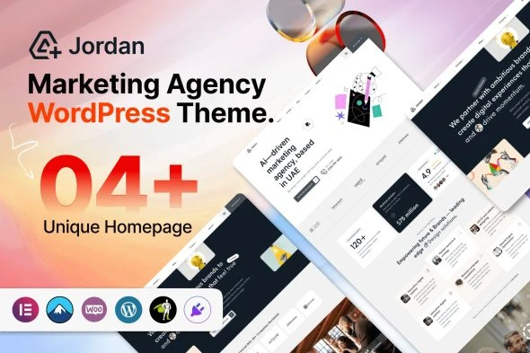Jordan – Marketing Agency WordPress Theme