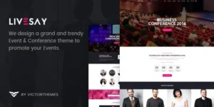 Livesay – Event & Conference WordPress Theme