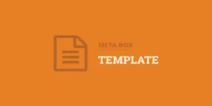 Meta Box Template