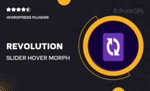 Revolution Slider Hover Morph Add-On