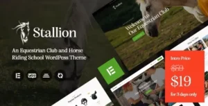 Stallion – An Equestrian Club and Horse Riding School WordPess Theme