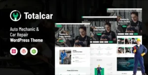 Total Car – Auto Mechanic & Car Repair WordPress Theme