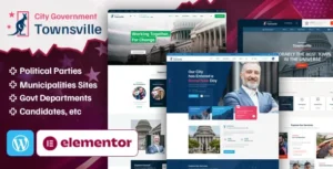 TownsVille – Political Party & Candidate WordPress Theme