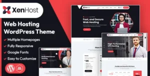 XenHost  – Web Hosting WordPress & WHMCS Theme