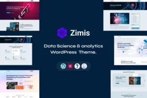 Zimis – Data Science & Analytics WordPress Theme