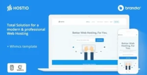 Hostio – Web Hosting & WHMCS WordPress Theme