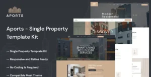 Aports - Single Property Elementor Template Kit