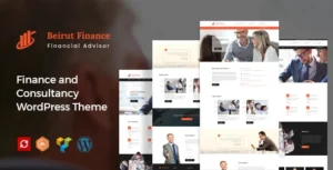 Beirut : Business, Finance and Consultancy WordPress Theme