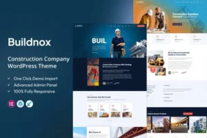 Buildnox – Construction Company WordPress Theme