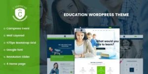 Campress – Responsive Education, Courses and Events WordPress Theme