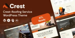 Crest - Roofing Services WordPress Theme