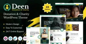 Deen - Donation & Charity WordPress Theme