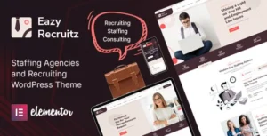 Eazy Recruitz - Staffing Agencies WordPress Them