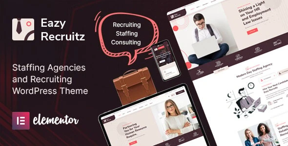 Eazy Recruitz - Staffing Agencies WordPress Them