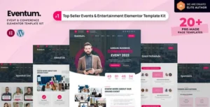 Eventum - Event & Conference Elementor Template Kit