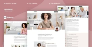 Fempire - Business Coach Elementor Pro Template Kit