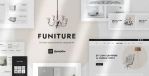 Funiture - Furniture Shop Elementor Template Kit