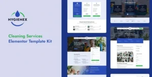 Hygienex - Cleaning Services Elementor Template Kit