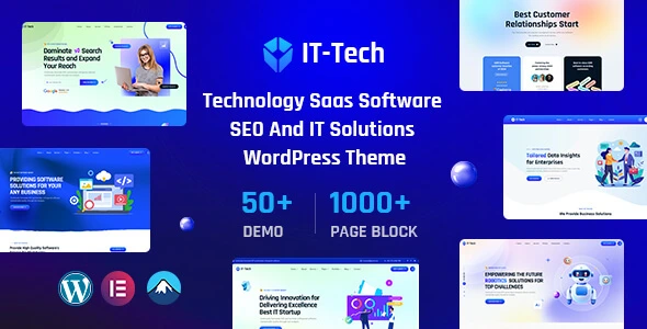 IT-Tech – IT Solutions & Business Consulting WordPress Theme