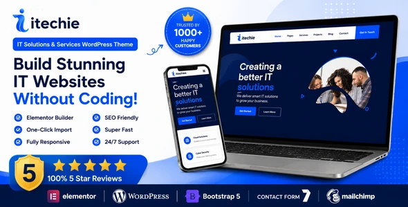 Itechie - IT Solutions and Services WordPress Theme