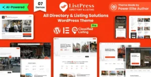 ListPress – Directory & Listing WordPress Theme