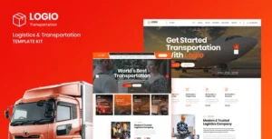 Logio - Logistics & Transportation Elementor Template Kit