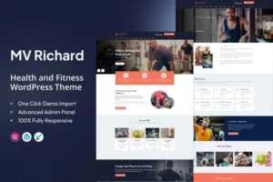 MV Richard – Health and Fitness WordPress Theme