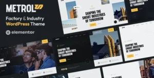 Metrol - Factory & Industry WordPress Theme