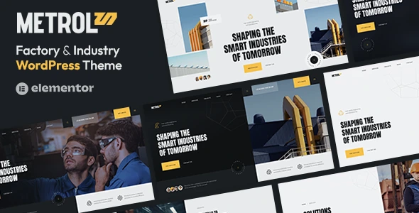Metrol - Factory & Industry WordPress Theme