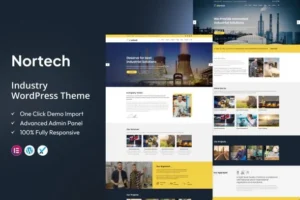 Nortech – Industry WordPress Theme